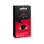 Lavazza Espresso Armonico Coffee, Nespresso Original Capsule, Dark Roast, 10/Box (1953000976)