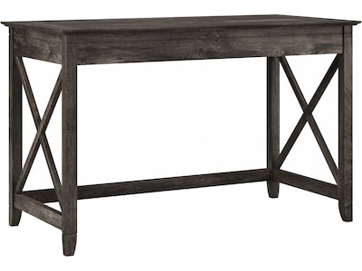 Bush Furniture Key West 48W Writing Desk, Dark Gray Hickory (KWD148GH-03)