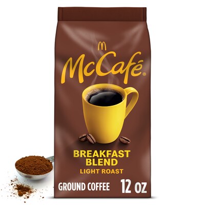 McCafé Breakfast Blend Ground Coffee, 12 oz. Bag (00430000553300)