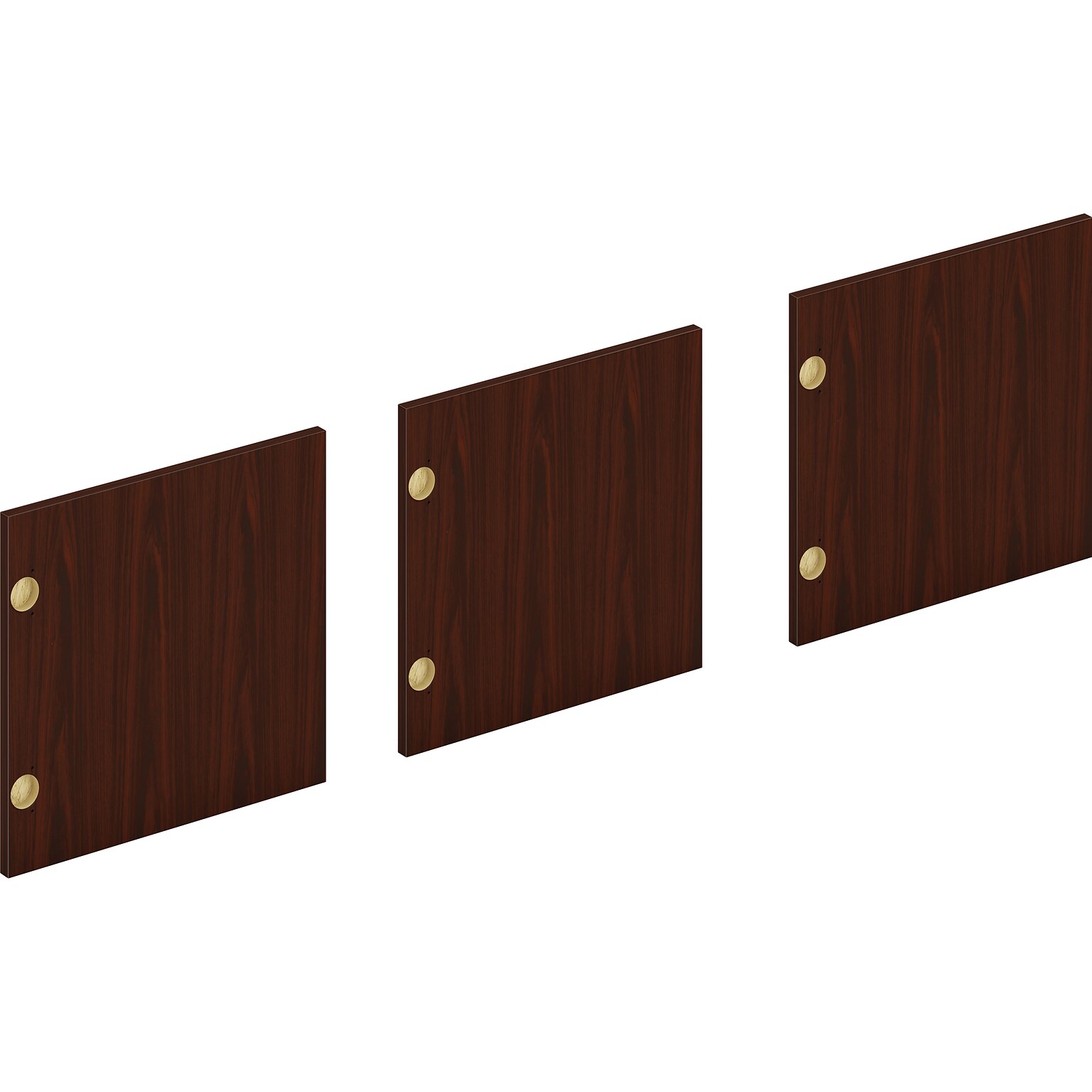 HON Mod 16 Door, Traditional Mahogany, 3/Set (HLPLDR48LM.LTM1)