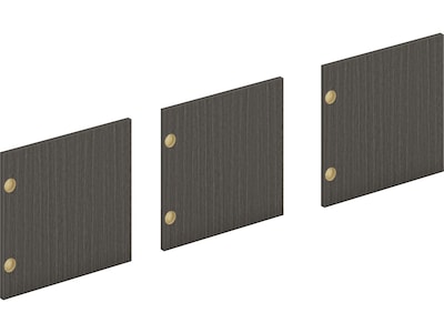 HON Mod 16 Door, Slate Teak, 3/Set (HLPLDR48LM.LSL1)