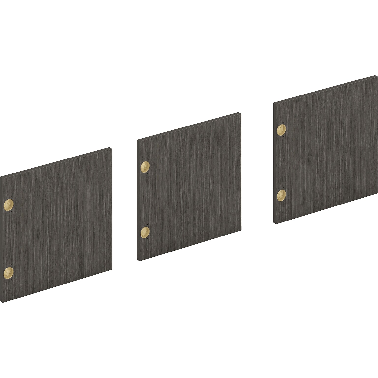 HON Mod 16 Door, Slate Teak, 3/Set (HLPLDR48LM.LSL1)