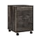 Bush Furniture Key West 2-Drawer Mobile Lateral File Cabinet, Letter/Legal Size, Dark Gray Hickory (