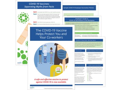 ComplyRight COVID-19 Vaccine 10 x 14 Multicolor Poster Kit (N0380)