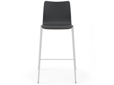 HON Ruck Modern Laminate Counter Stool, Charcoal (HRUCK5L.S.PR8)