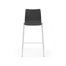 HON Ruck Modern Laminate Counter Stool, Charcoal (HRUCK5L.S.PR8)