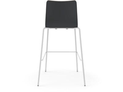 HON Ruck Modern Laminate Counter Stool, Charcoal (HRUCK5L.S.PR8)
