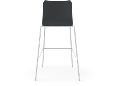 HON Ruck Modern Laminate Counter Stool, Charcoal (HRUCK5L.S.PR8)