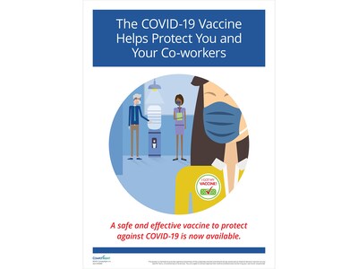 ComplyRight COVID-19 Vaccination Awareness Poster, English, 3/Pack (N0381PK3)