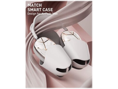 i-Blason Cosmo Case for AirPods Max, Marble Pink (AirPodsMax2020-Kits-Cosmo-Marble)