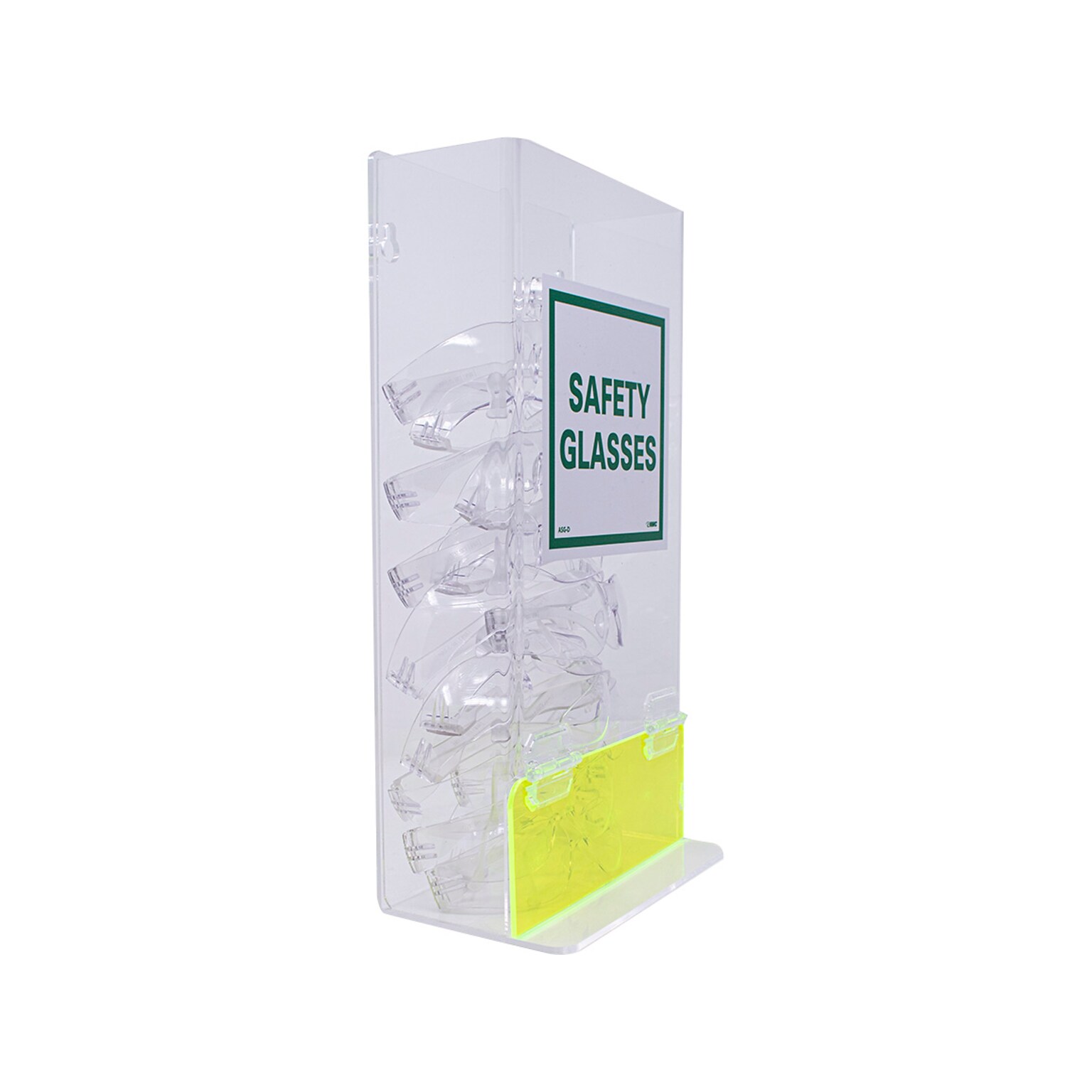 National Marker Safety Glasses Dispenser, Clear (ASG-D)