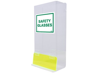 National Marker Safety Glasses Dispenser, Clear (ASG-D)