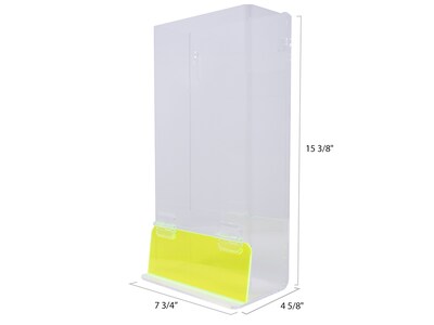 National Marker Safety Glasses Dispenser, Clear (ASG-D)