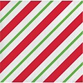 Creative Converting Peppermint Party Beverage Napkins, 5 x 5, 16 pack (324152)