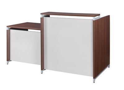 Regency OneDesk Reception Desk Shell, Java (ONRD7630JV)