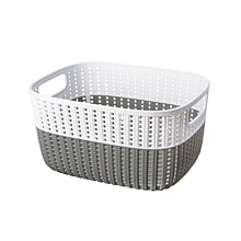 Simplify Small Storage Basket, Gray (26310-Gray)