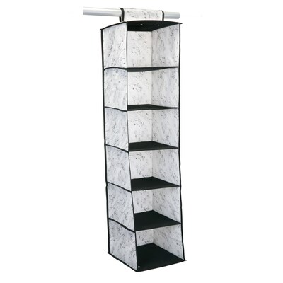 Simplify Closet Organizer, 6 Shelf, Marble (26837-MARBLE)