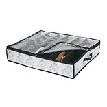Simplify Under the Bed Shoe Storage Box,12 Pair, Marble (26839-MARBLE)
