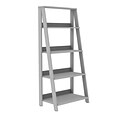 Walker Edison 55 Wood Ladder Bookshelf - Grey (SPS55LDGY)