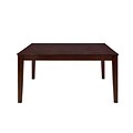 Walker Edison 60 Cappuccino Wood Square Dining Table (SPW60SQCNO)