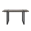Walker Edison 60 Urban Blend Wood Dining Table - Charcoal (SPW60UBTCL)