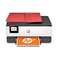 HP OfficeJet Pro 8035e Wireless Color All-in-One Printer (Coral) with up to 12 months Instant Ink with HP+ (1L0H8A)