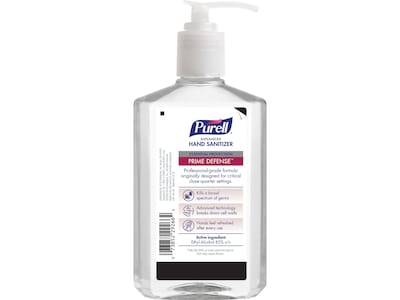 PURELL Prime Defense Advanced 85% alcohol Gel Hand Sanitizer, 12 fl oz. (3699-12)