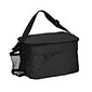 Natico Black Polyester Insulated Cooler Bag (60-LN-16BK)