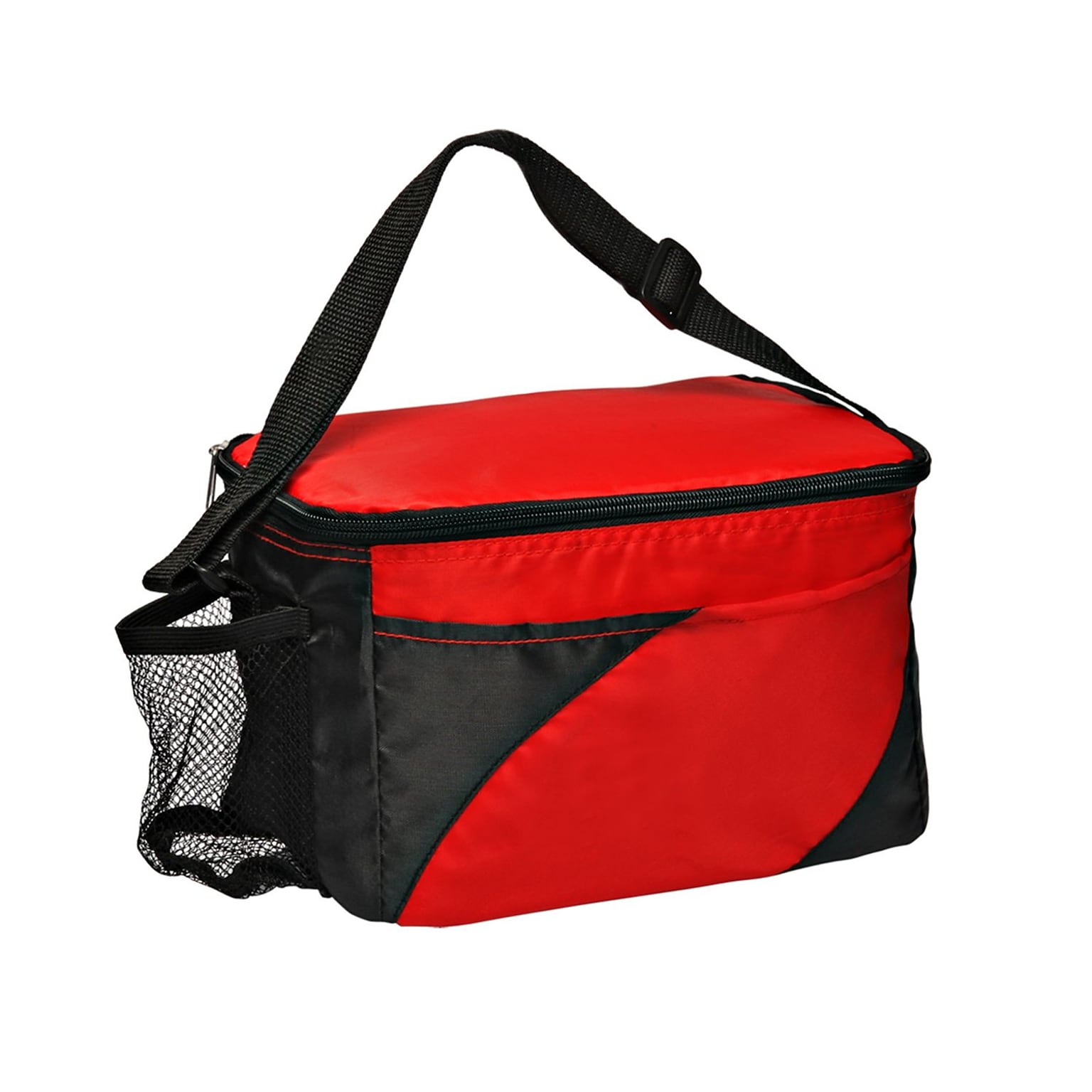 Natico Red and Black Insulated Cooler Bag (60-LN-16RD)