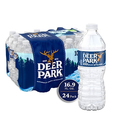 Deer Park 100% Natural Spring Water, Regular Flavor, 16.9 oz., 24/Carton (11475255)
