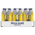 Deer Park Sparkling Water, Lemon, 16.9 oz. Bottles, 24/Carton (12349497/122056)