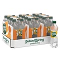 Poland Spring Sparkling Water, Orange, 16.9 oz. Bottles, 24/Carton (12349571/122060)