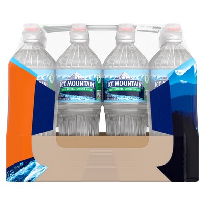 Ice Mountain Sport Cap 100% Natural Spring Water, 23.7 oz., 24/Carton (12087164)