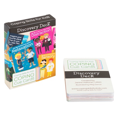 Coping Skills for Kids Coping Cue Cards Discovery Deck, Grade PK-5 (CSKCCDIS)