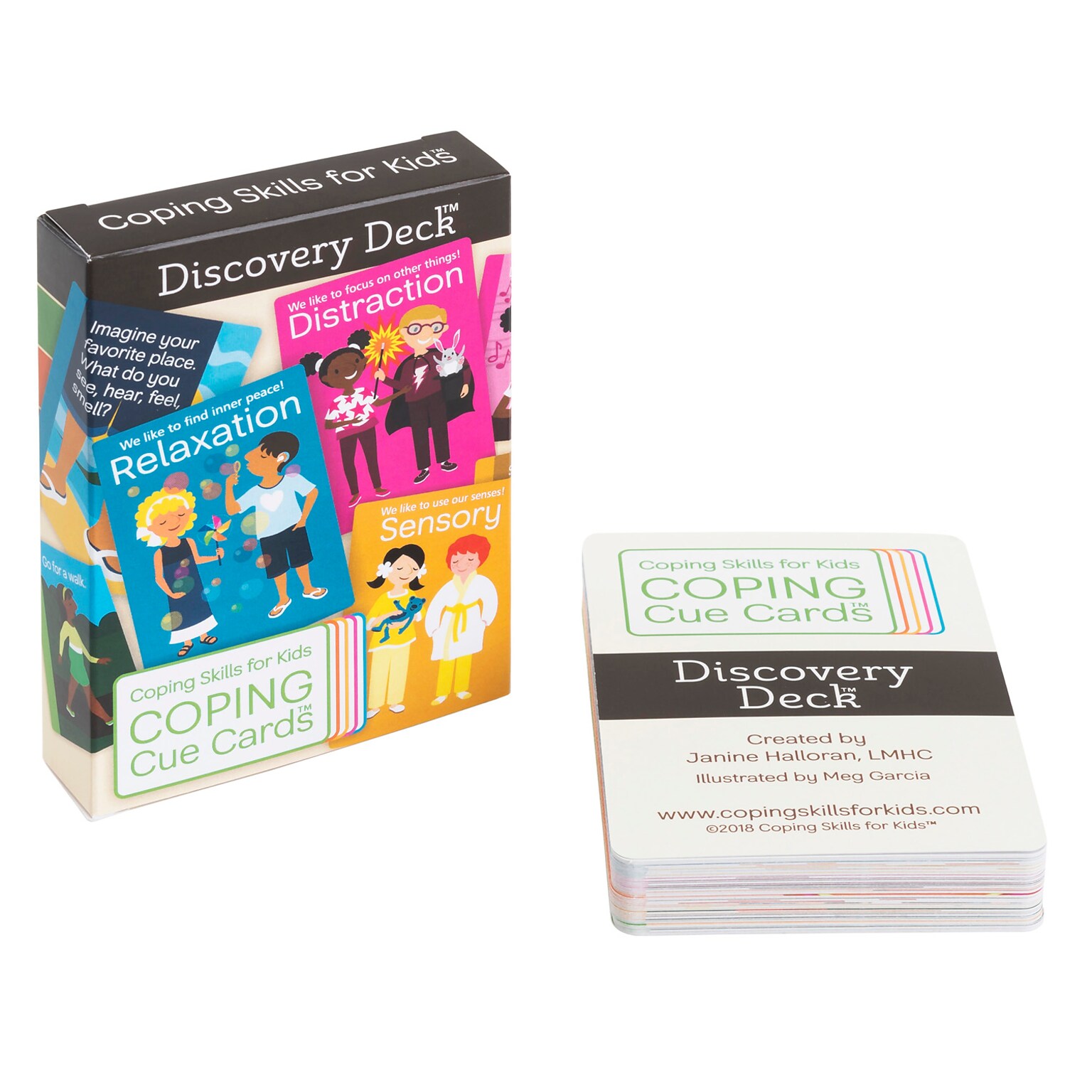 Coping Skills for Kids Coping Cue Cards Discovery Deck, Grade PK-5 (CSKCCDIS)