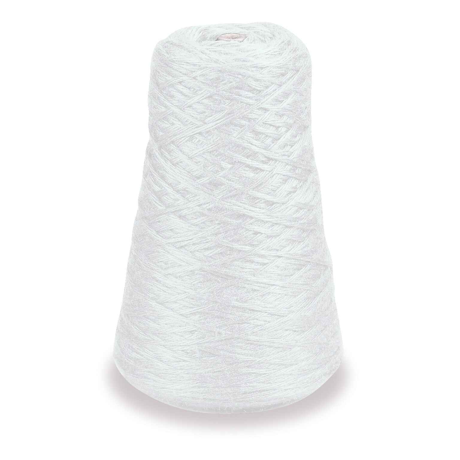 Trait-tex 4-Ply Double Weight Rug Yarn Refill Cone, White, 8 oz., 315 Yards, (PAC0002401)