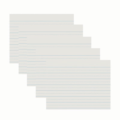 Pacon Newsprint 11 x 8 1/2 Handwriting Paper, White, 500 Sheets/Pack, 5 Packs/Bundle (PAC2621-5)