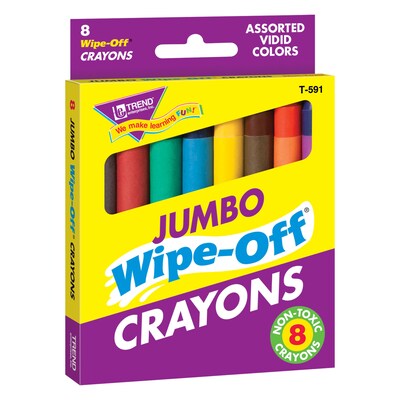 TREND School Skills and Crayons Reusable Wipe-Off® Activity Set, Grade PK-K (T-90916)