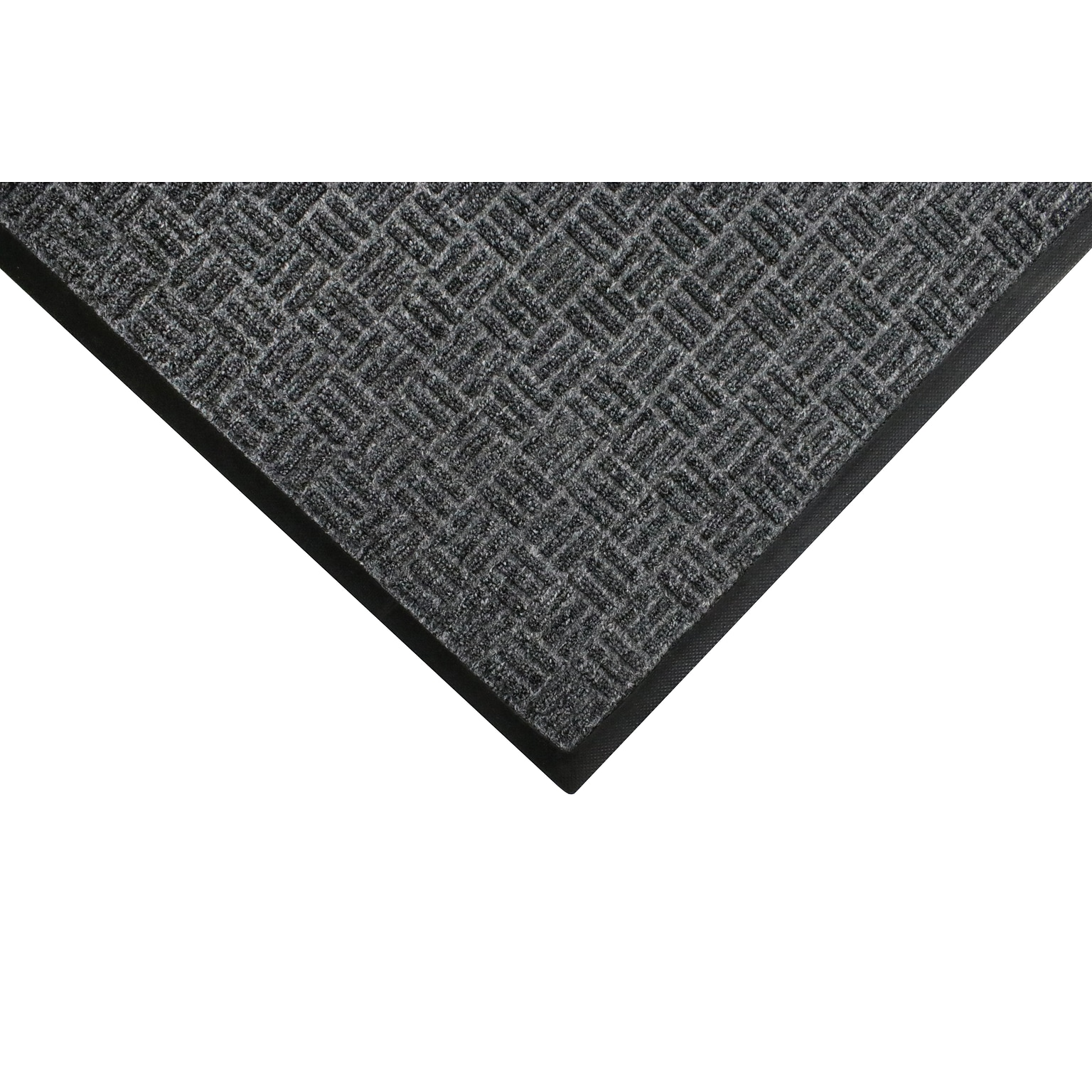 M + A Matting WaterHog Masterpiece Select Commercial Wiper/Scraper Entrance Floor Mat, 9.58 x 3.75, Thunderstorm (26535410070)