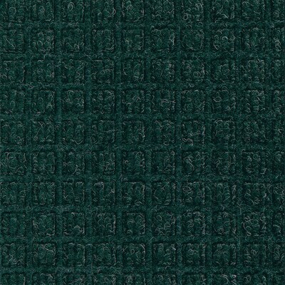 M+A Matting WaterHog Squares Fashion Mat, Universal Cleated, 3 x 5, Evergreen (2805935070)