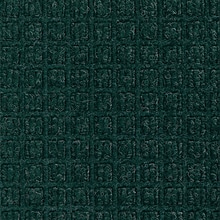 M+A Matting WaterHog Squares Fashion Mat, Universal Cleated, 3 x 5, Evergreen (2805935070)