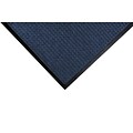 M+A Matting WaterHog Squares Classic Mat, Universal Cleated, 3 x 5, Navy (2006135070)