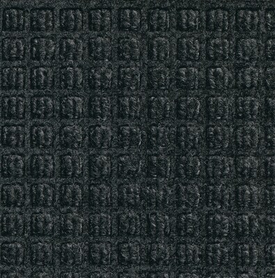 M + A Matting WaterHog Classic Commercial Wiper/Scraper Entrance Floor Mat, 6 x 10, Charcoal (2005