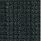 M+A Matting WaterHog Squares Classic Mat, Smooth, 6' x 10', Charcoal (20054610170)