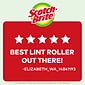 Scotch-Brite™ Lint Roller Refill, 4" x 31.4 ft, 1/Pack, 60 Sheets/Roll (836RFS-60)