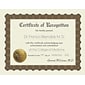 Great Papers Certificates, 8.5" x 11", Gold and Beige, 18/Pack (20104239)