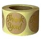Great Papers! Foil Thank You Stickers on Kraft Paper, 1.57", 250 per roll (24261429)