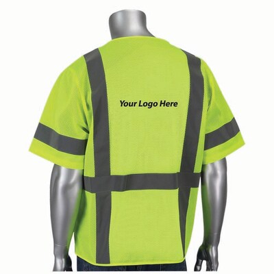 Custom 5 Pocket Value Mesh Safety Vest