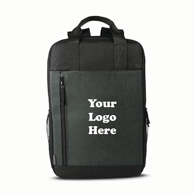 Custom Austin Nylon Collection Laptop Backpack; 17x11-1/4", (QL49490)