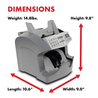 Cassida Advantec HD Bank Grade Currency Counter (75)